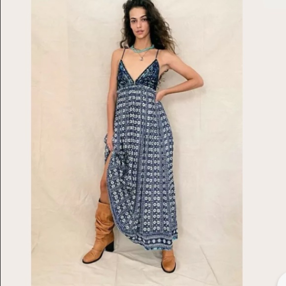 Free People Good Vibes Maxi Dress